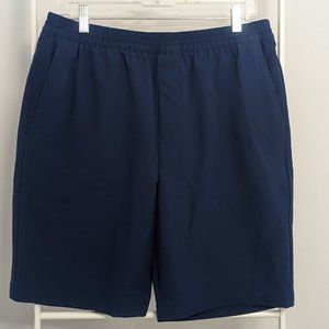Banana Republic Navy Slim Fit Moisture Wicking Stretch Short Medium